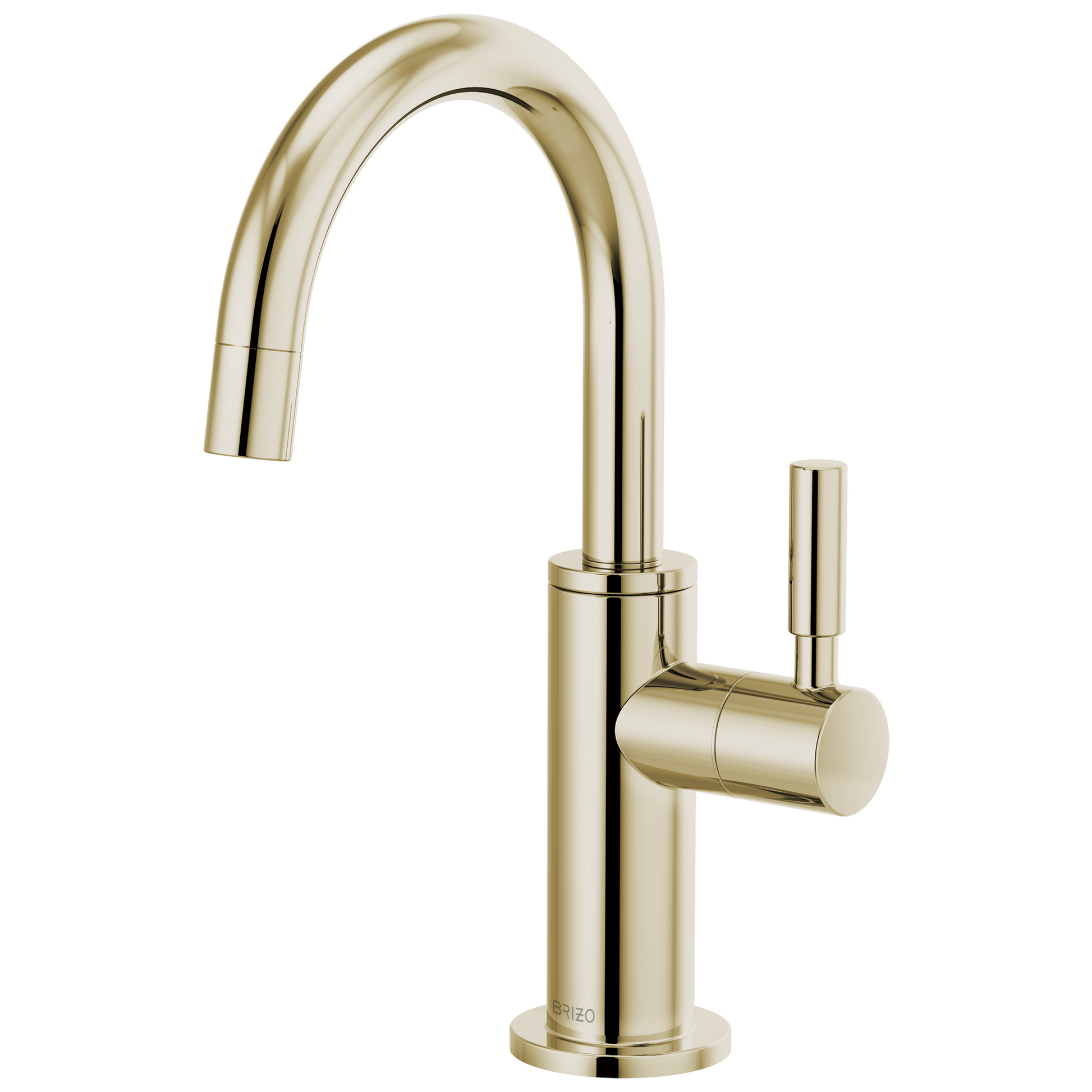 Brizo Odin 61320LF-C Beverage Faucet with Arc Spout - Polished Nickel