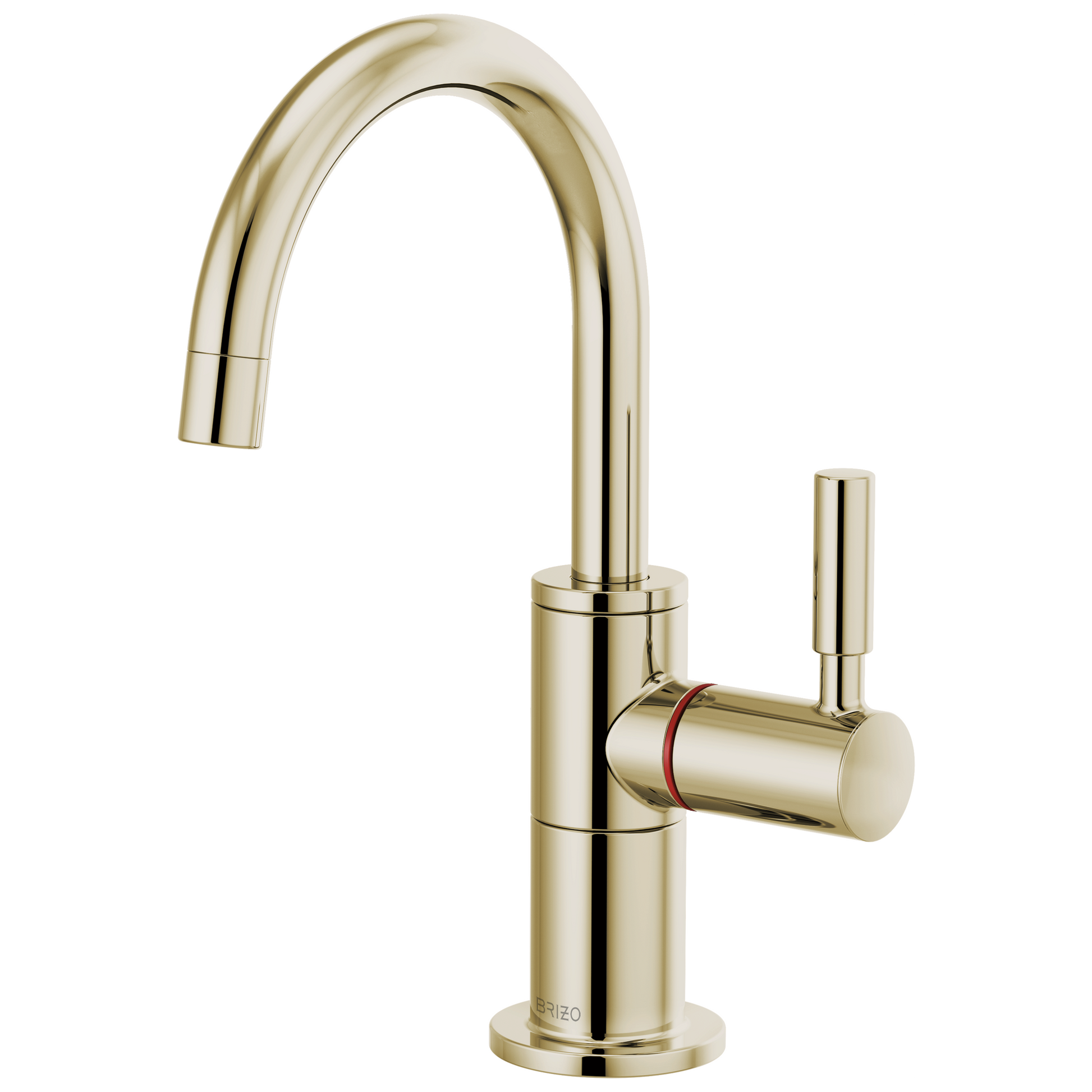 Brizo Odin 61320LF Instant Hot Faucet with Arc Spout - Polished Nickel
