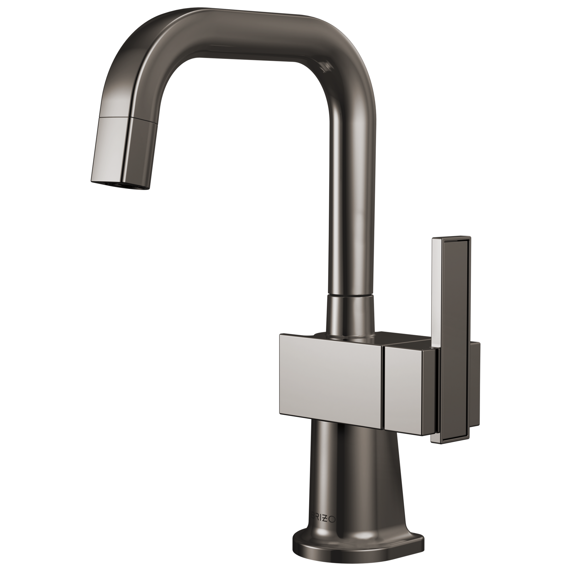 Brizo Frank Lloyd Wright 61323LF Beverage Faucet with Square Spout - Brilliance Black Onyx