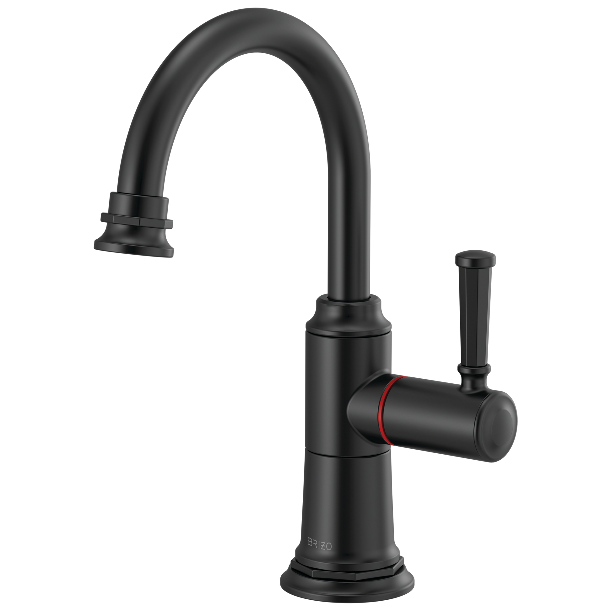 Brizo Rook 61374LF Instant Hot Faucet with Arc Spout - Matte Black
