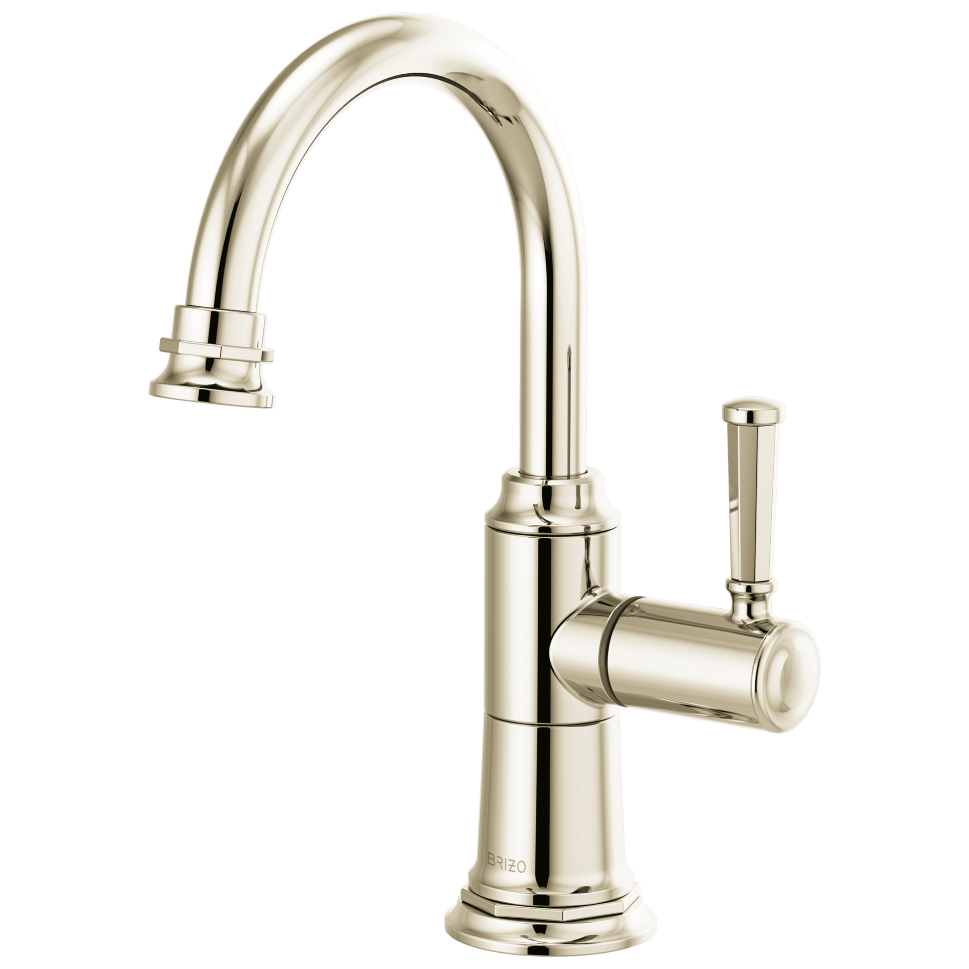 Brizo Rook 61374LF Instant Hot Faucet with Arc Spout - Polished Nickel