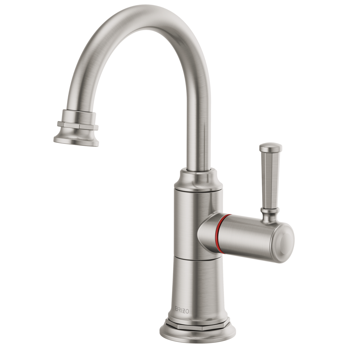 Brizo Rook 61374LF Instant Hot Faucet with Arc Spout - Stainless