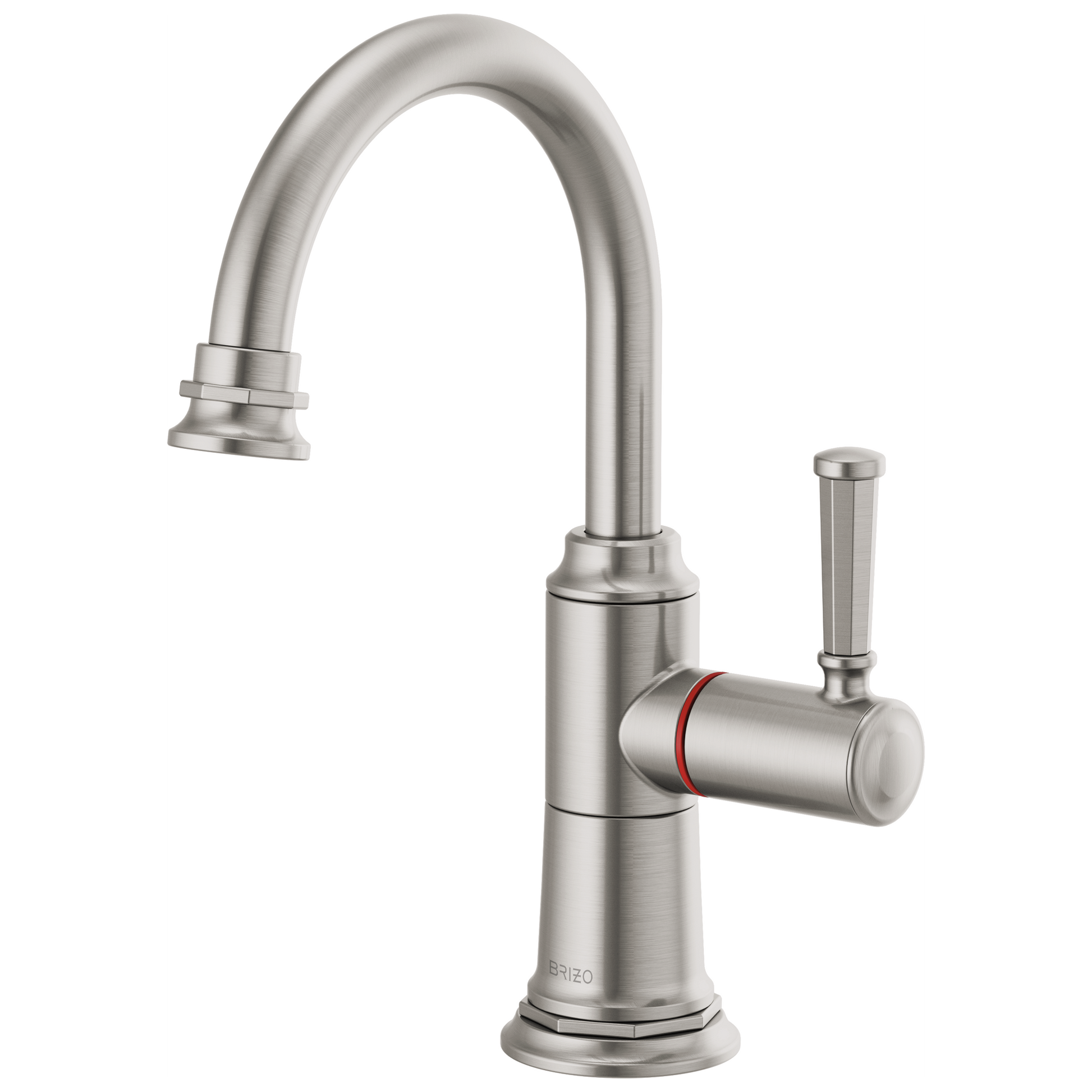 Brizo Rook 61374LF Instant Hot Faucet with Arc Spout - Stainless