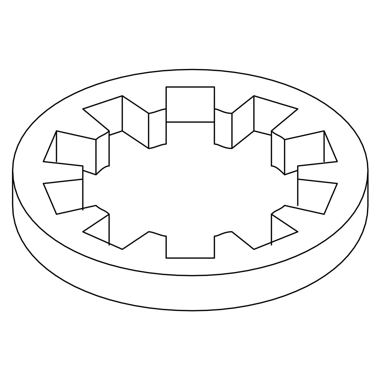 KOHLER K-61776 Lock Washer, 10