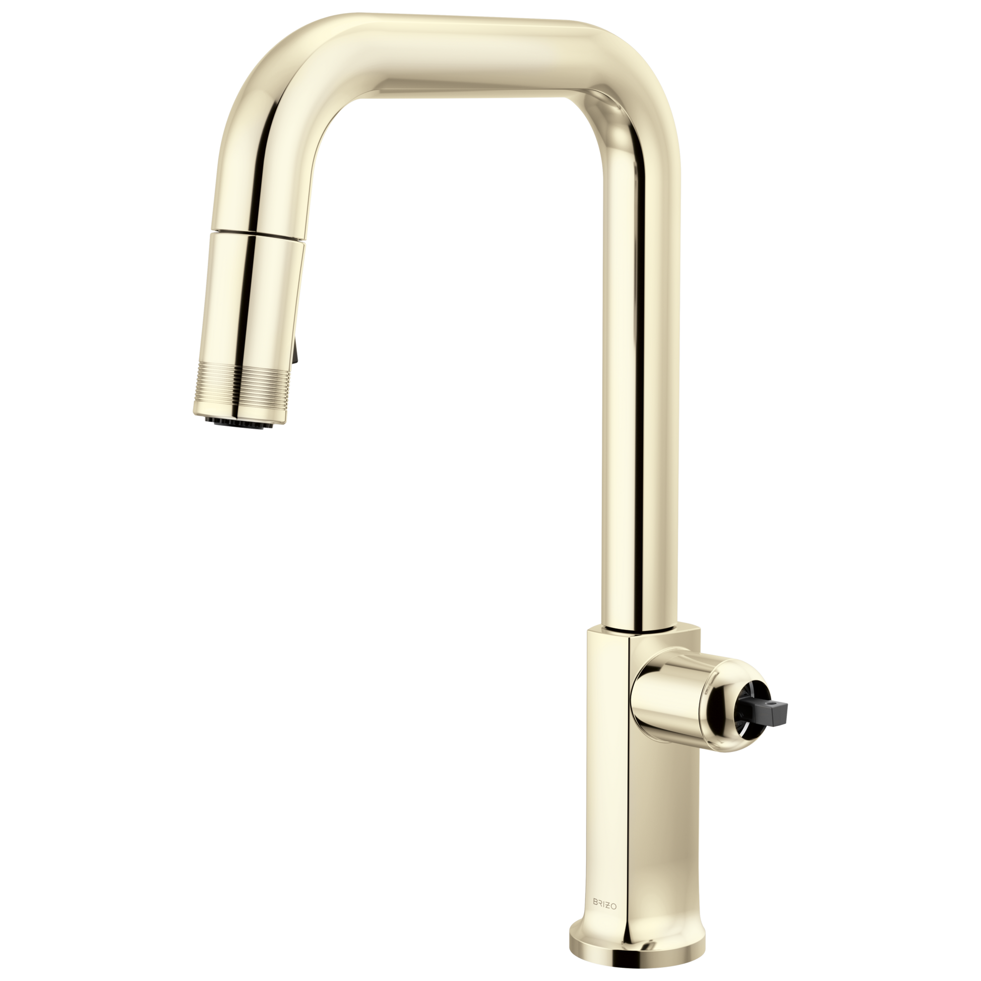 Pull-Down Faucet with Square Spout - Less Handle
