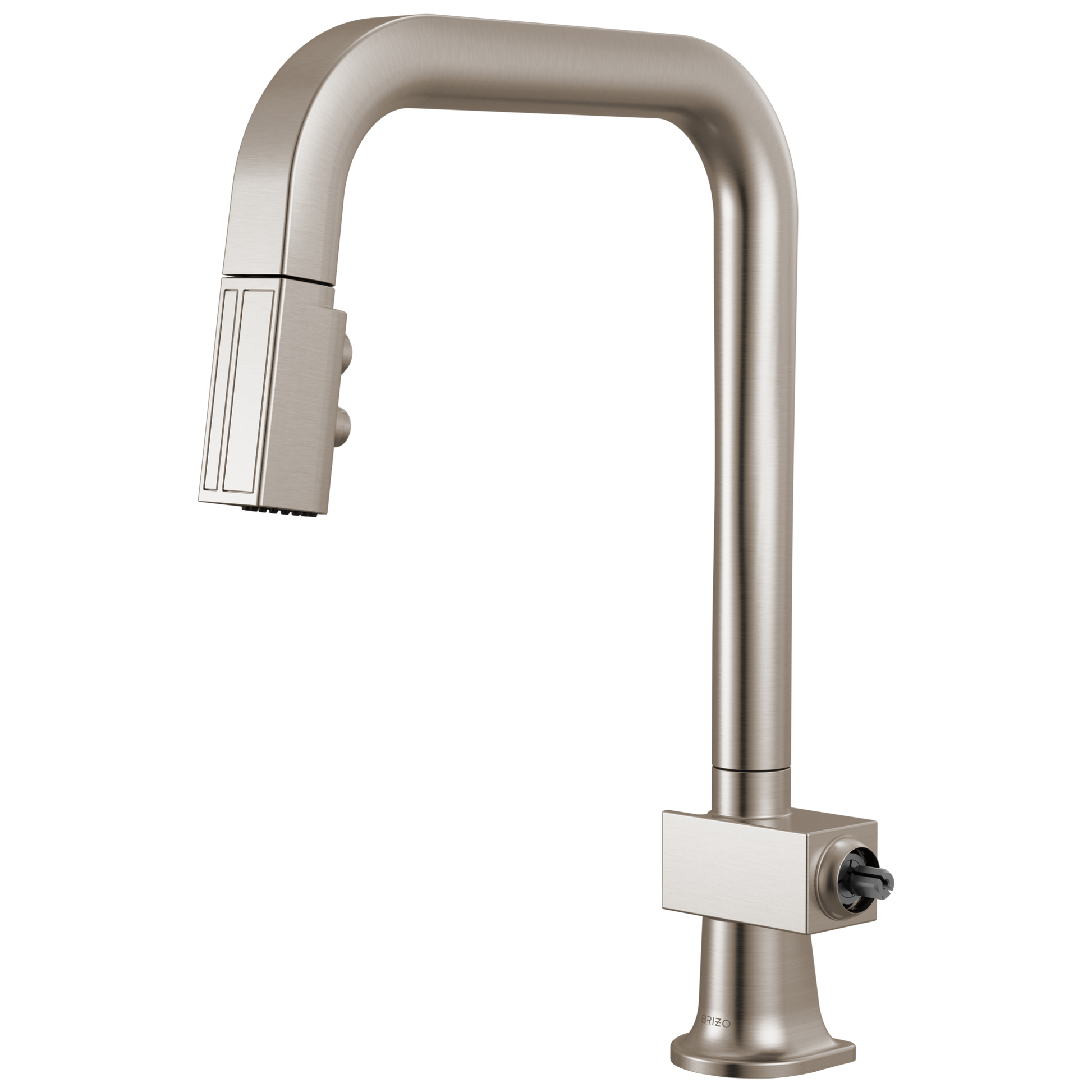 Brizo Frank Lloyd Wright 63023LF Pull-Down Kitchen Faucet with Square Spout - Less Handle - Stainless