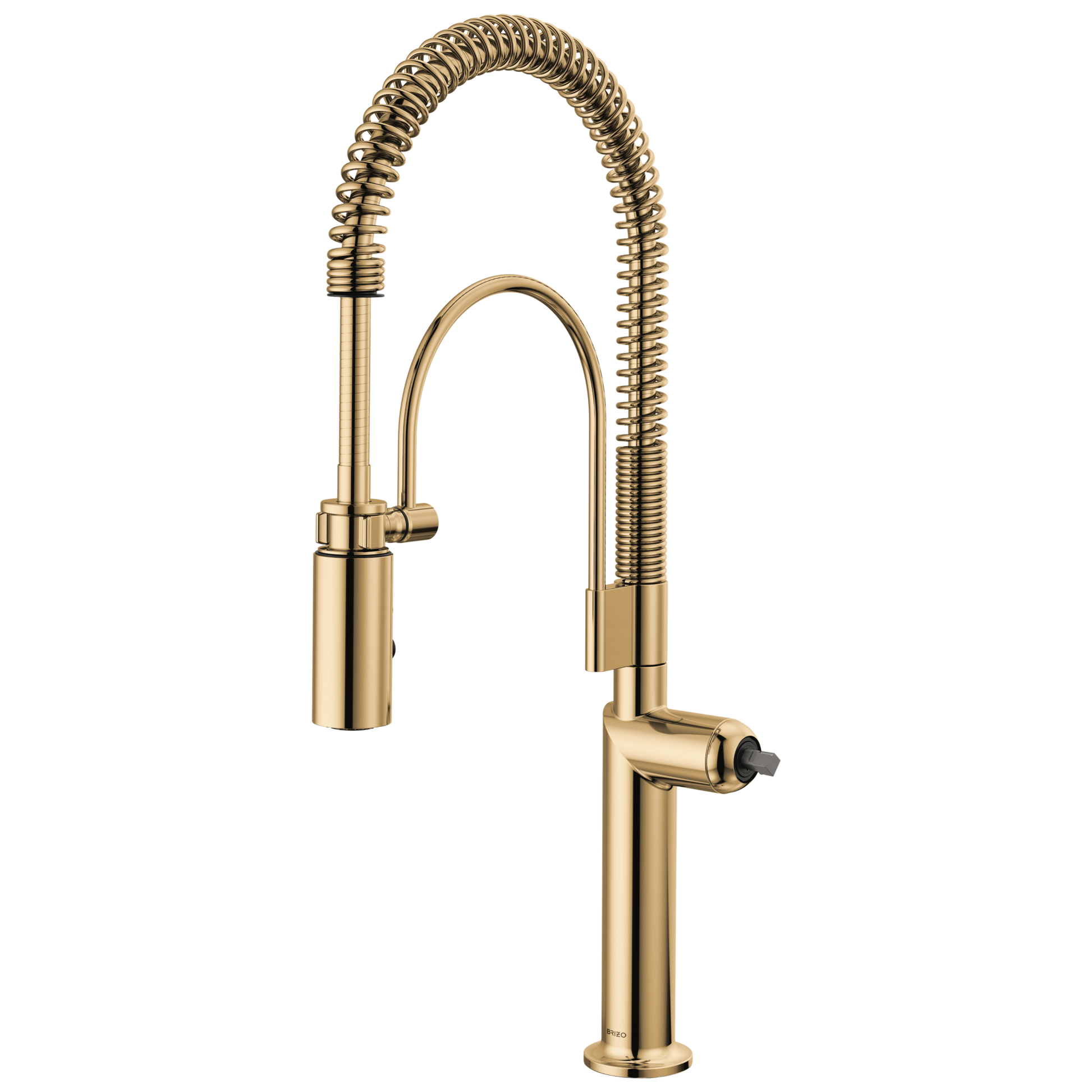 Brizo Odin 63375LF Semi-Professional Kitchen Faucet - Less Handle - Polished Gold