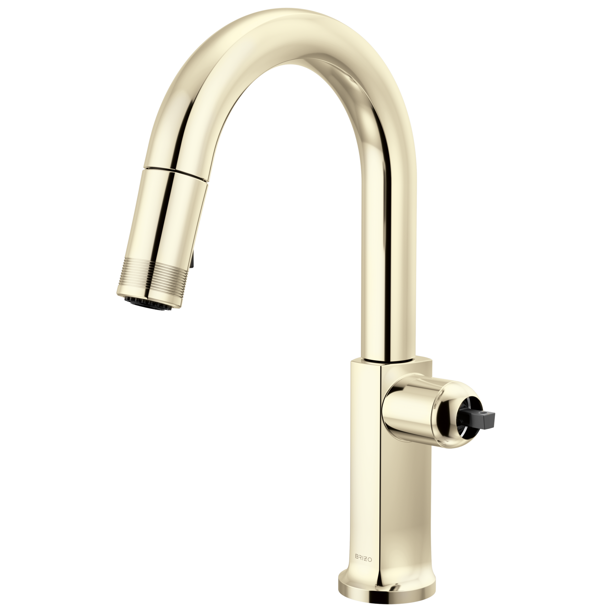 Pull-Down Prep Faucet with Arc Spout - Less Handle