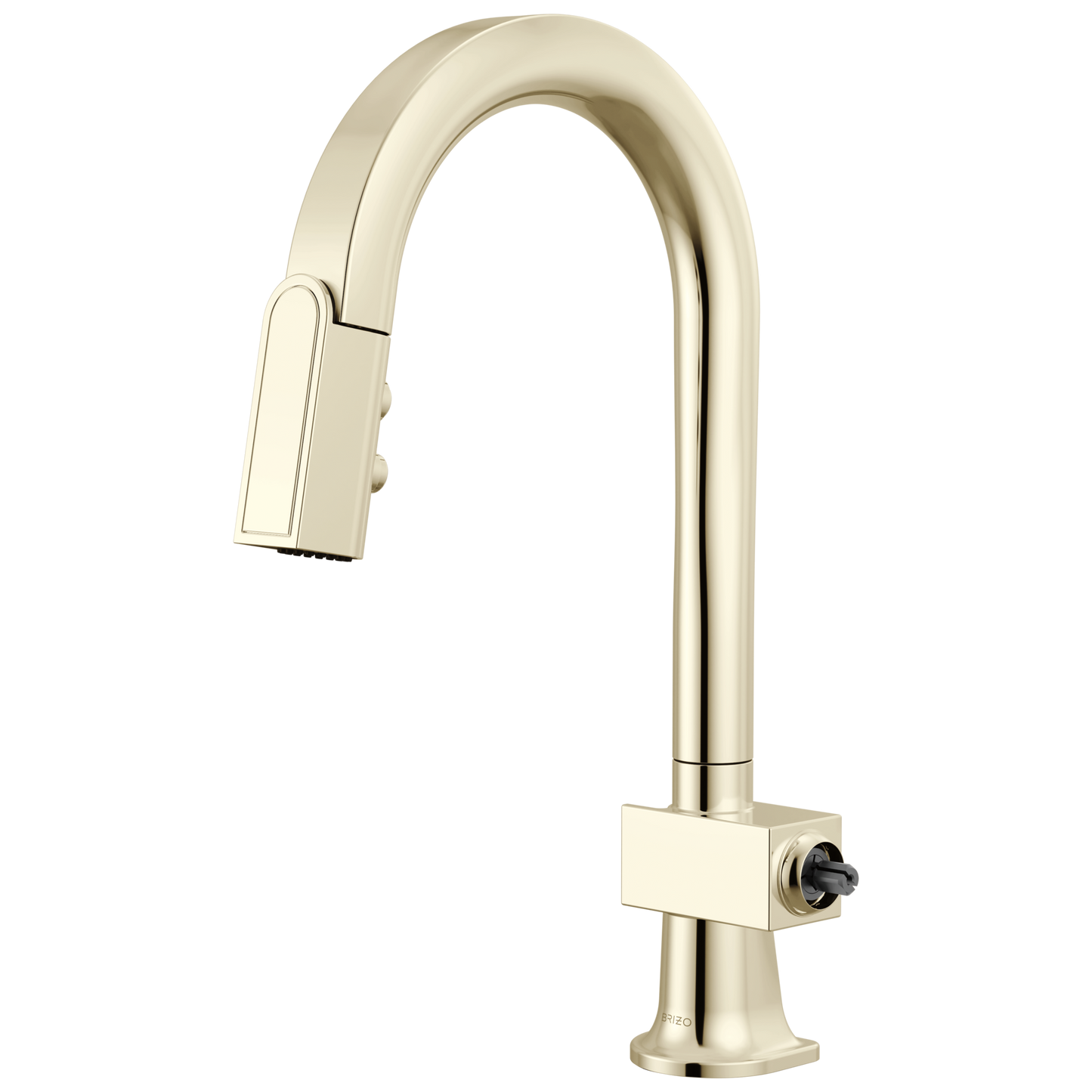 Brizo Frank Lloyd Wright 63922LF Pull-Down Prep Faucet with Arc Spout - Less Handle - Polished Nickel