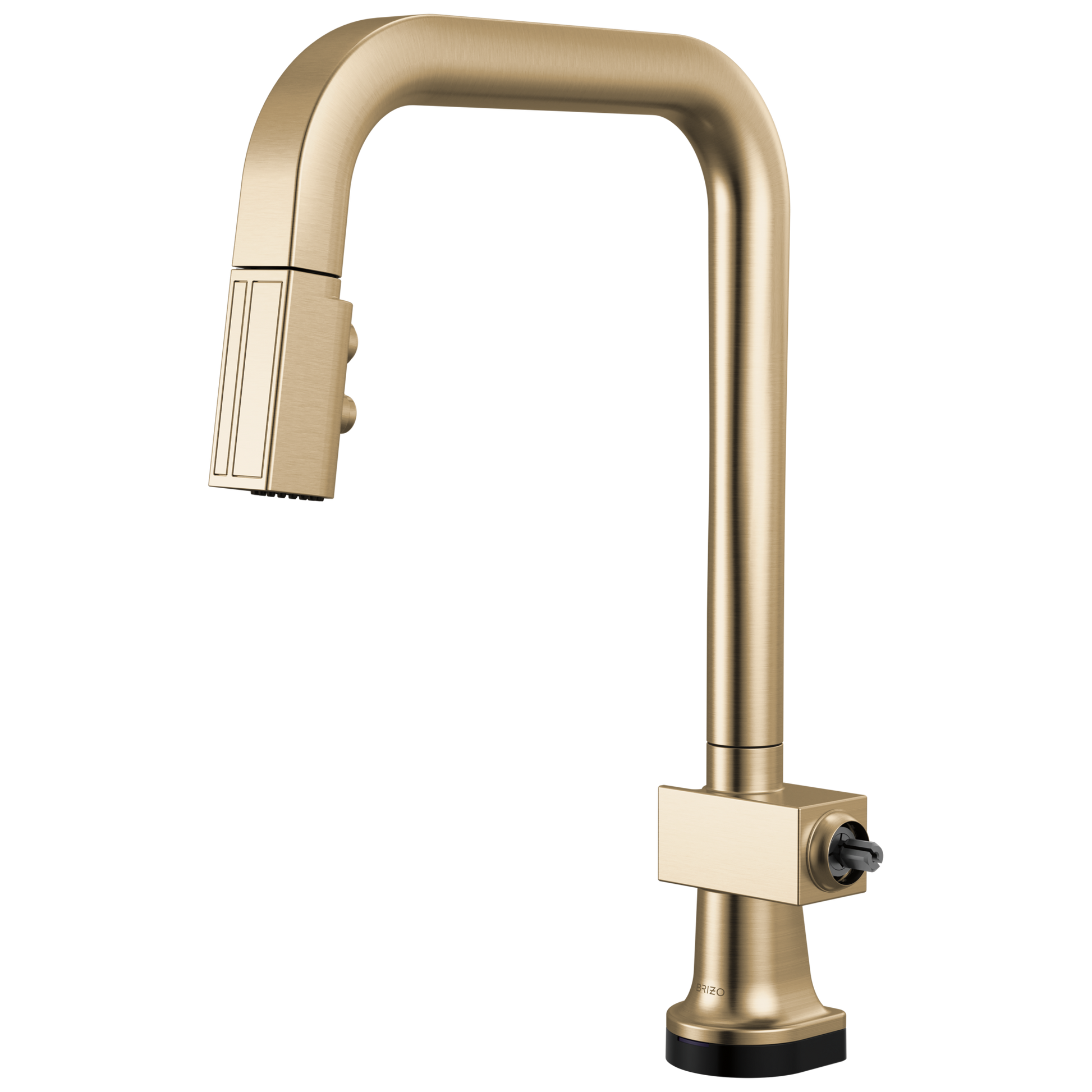 Brizo Frank Lloyd Wright 64023LF SmartTouch Pull-Down Kitchen Faucet with Square Spout - Less Handle - Luxe Gold