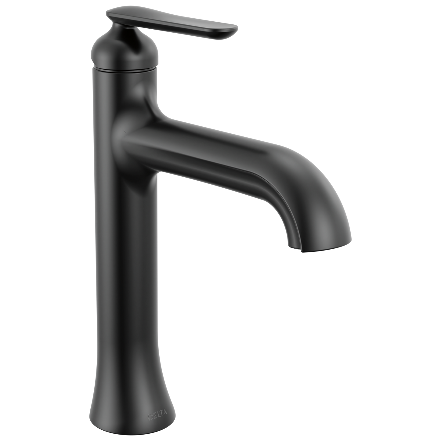 Delta Bonacci 645 Single Handle Mid-Height Bathroom Faucet - Matte Black