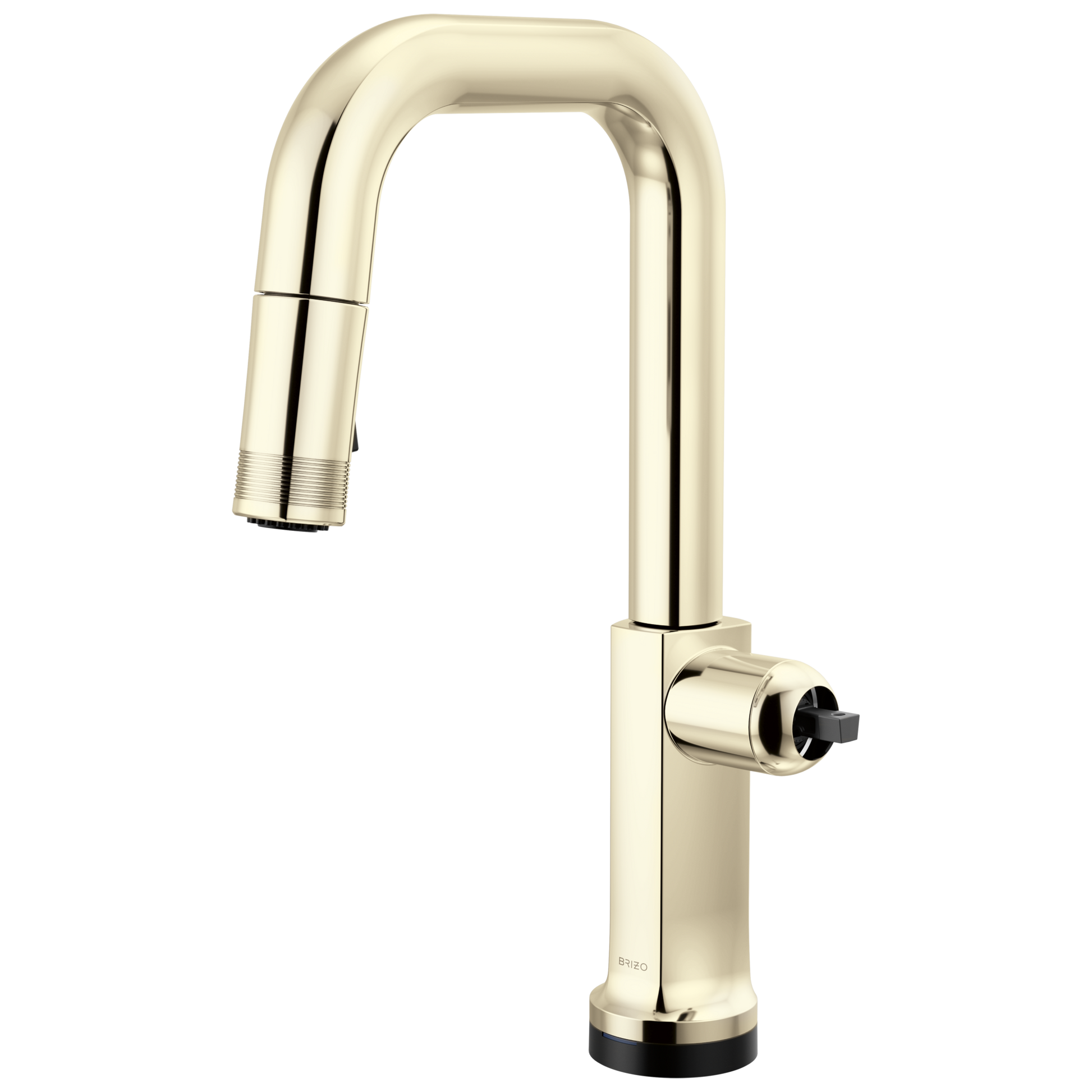 SmartTouch Pull-Down Prep Faucet with Square Spout - Less Handle