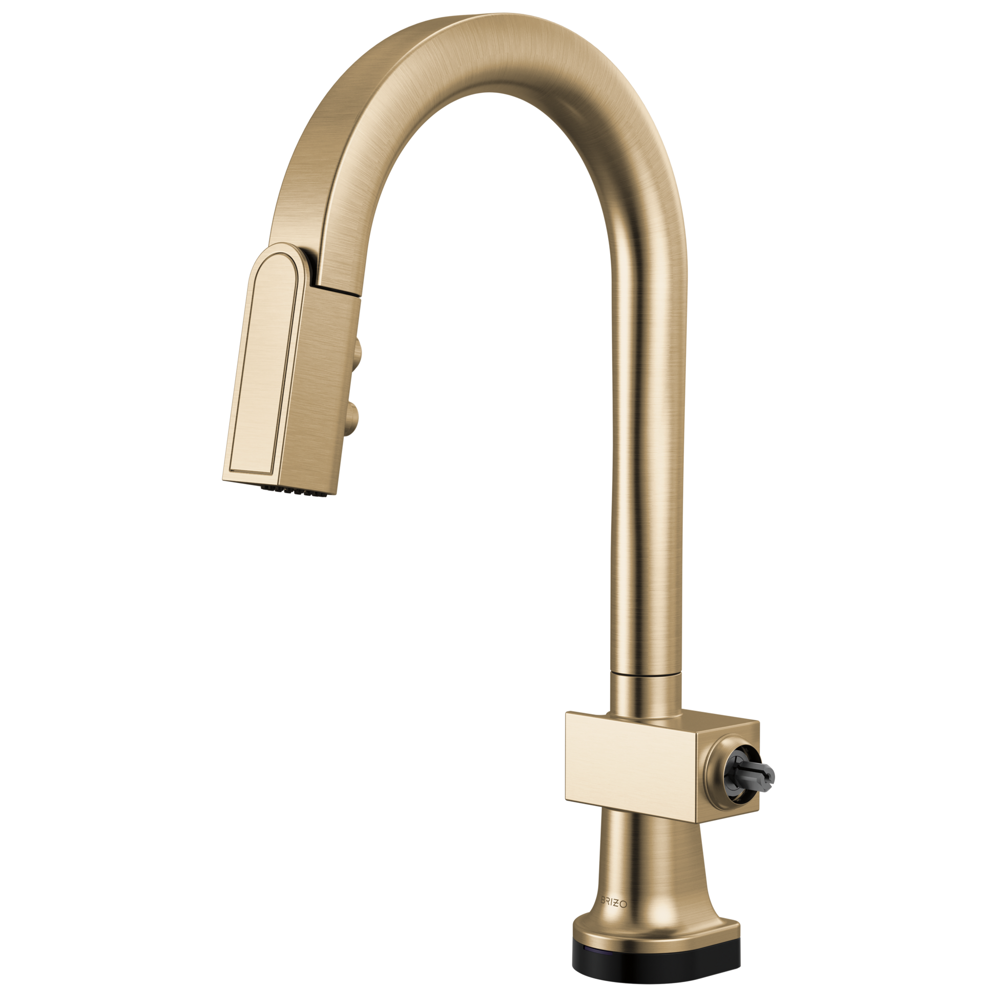 Brizo Frank Lloyd Wright 64922LF SmartTouch Pull-Down Prep Faucet with Arc Spout - Less Handle - Luxe Gold