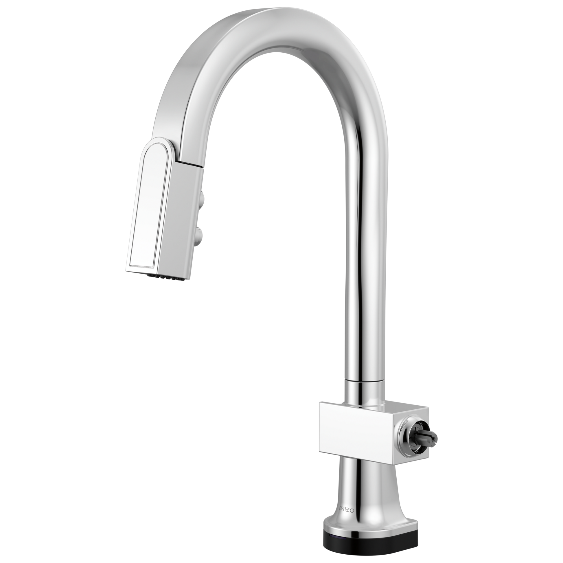 Brizo Frank Lloyd Wright 64922LF SmartTouch Pull-Down Prep Faucet with Arc Spout - Less Handle - Chrome