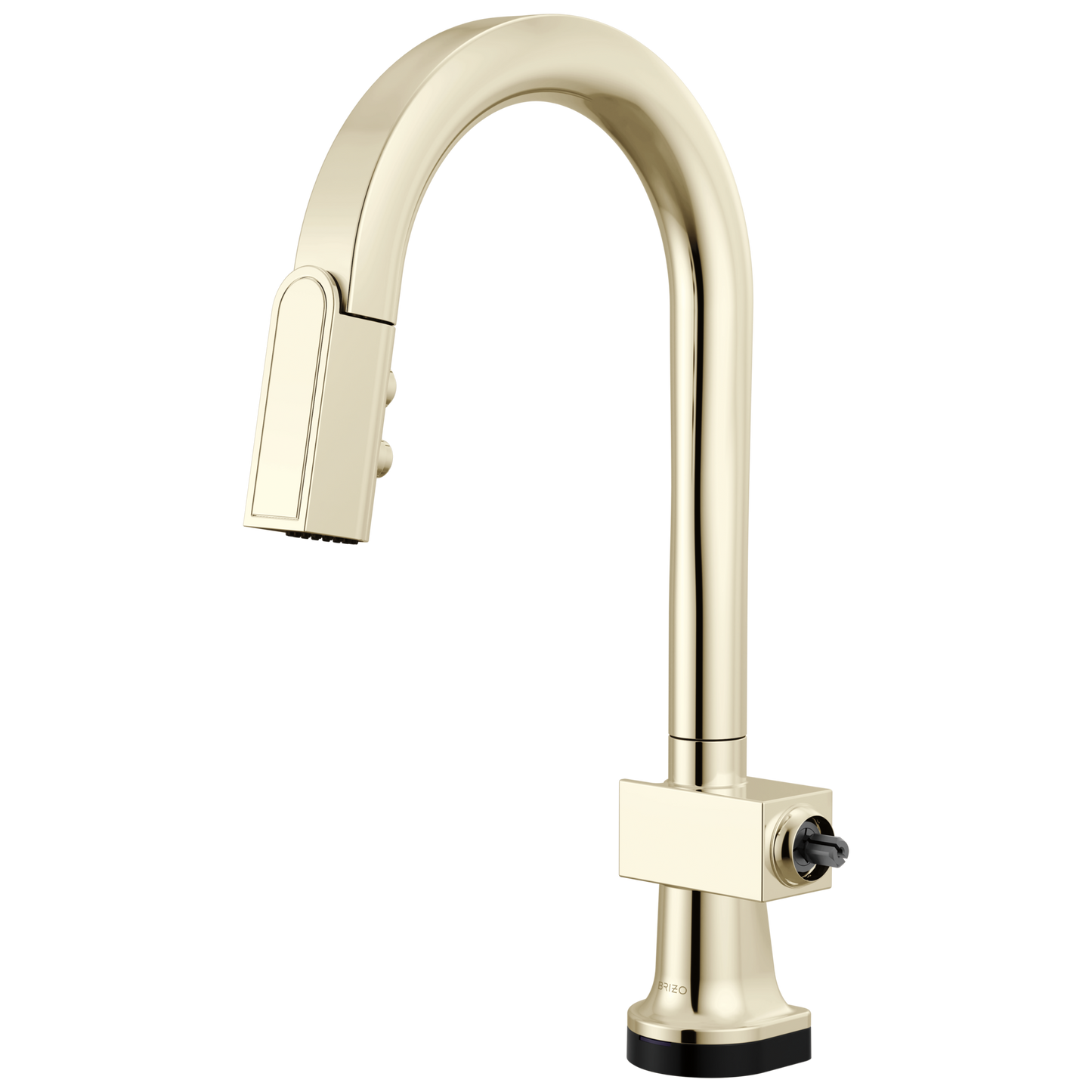 Brizo Frank Lloyd Wright 64922LF SmartTouch Pull-Down Prep Faucet with Arc Spout - Less Handle - Polished Nickel