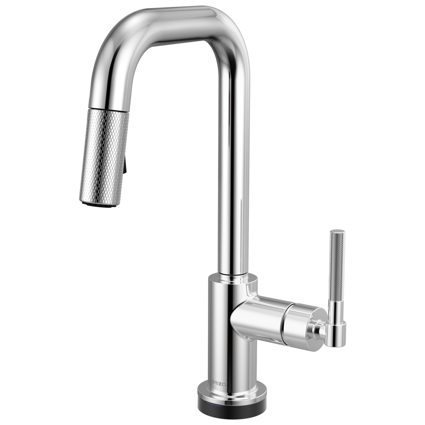 Brizo Litze 64953LF Smarttouch Pull-Down Prep Faucet with Square Spout - Knurled Handle - Chrome