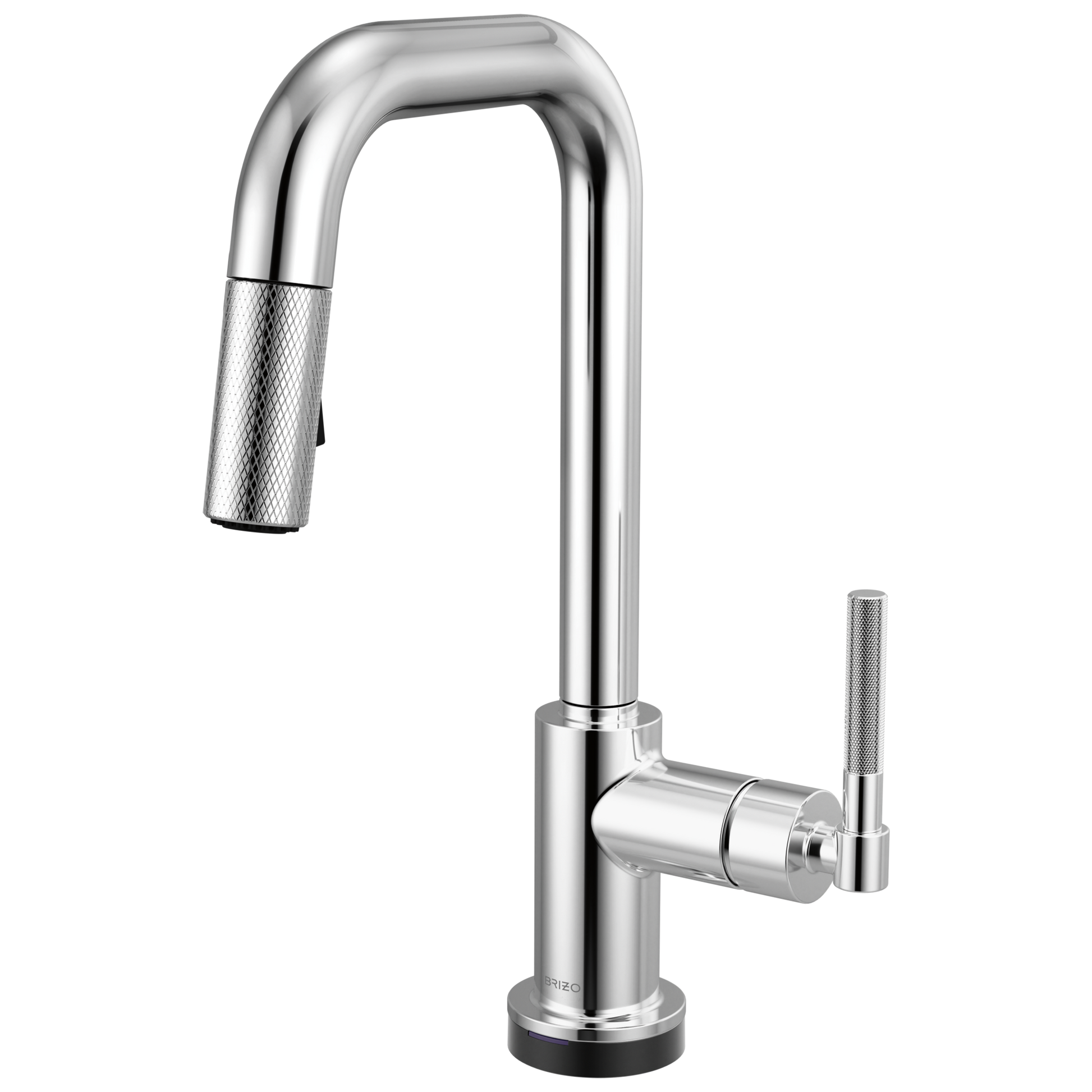 Brizo Litze 64953LF Smarttouch Pull-Down Prep Faucet with Square Spout - Knurled Handle - Chrome
