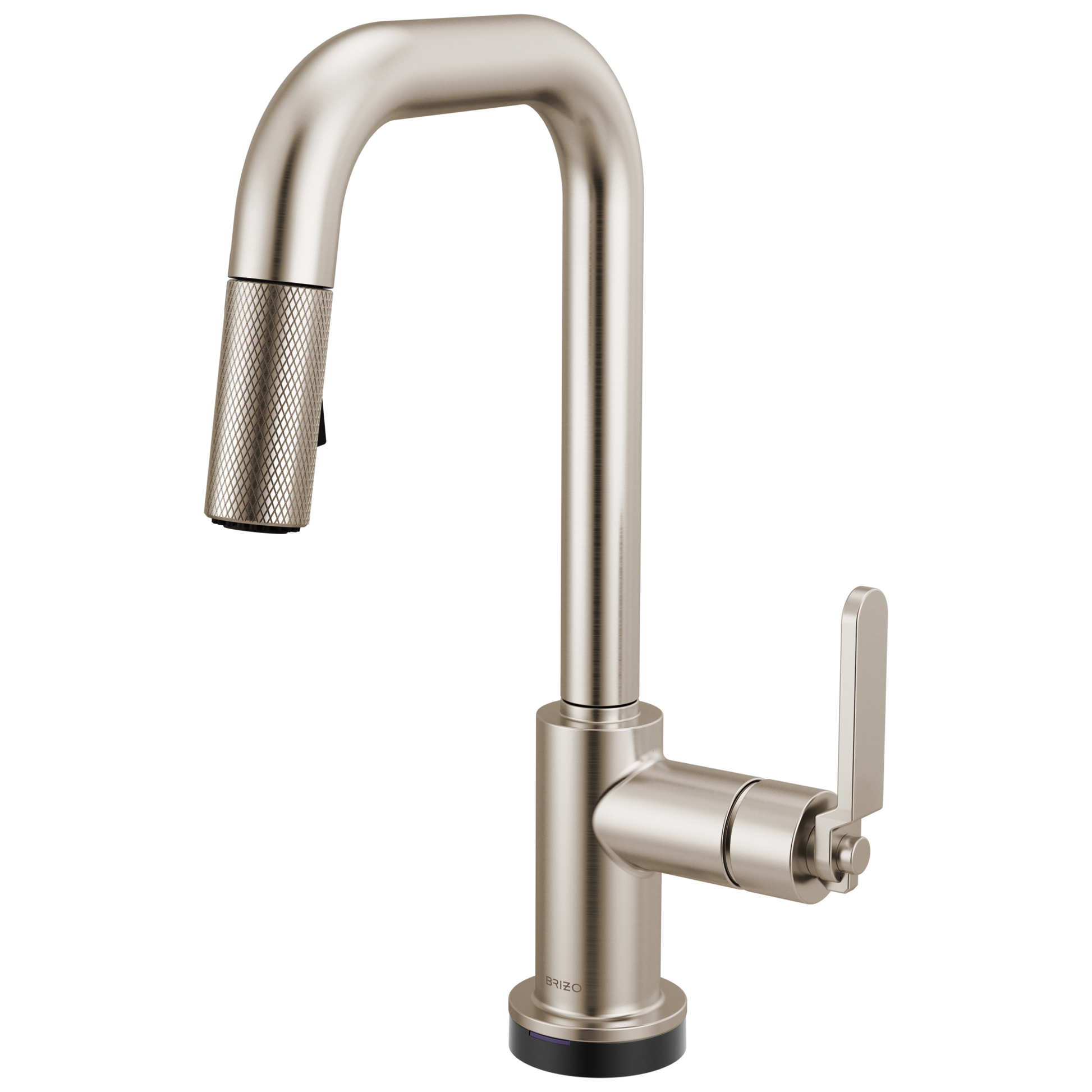 Brizo Litze 64954LF Smarttouch Pull-Down Prep Faucet with Square Spout - Industrial Handle - Stainless