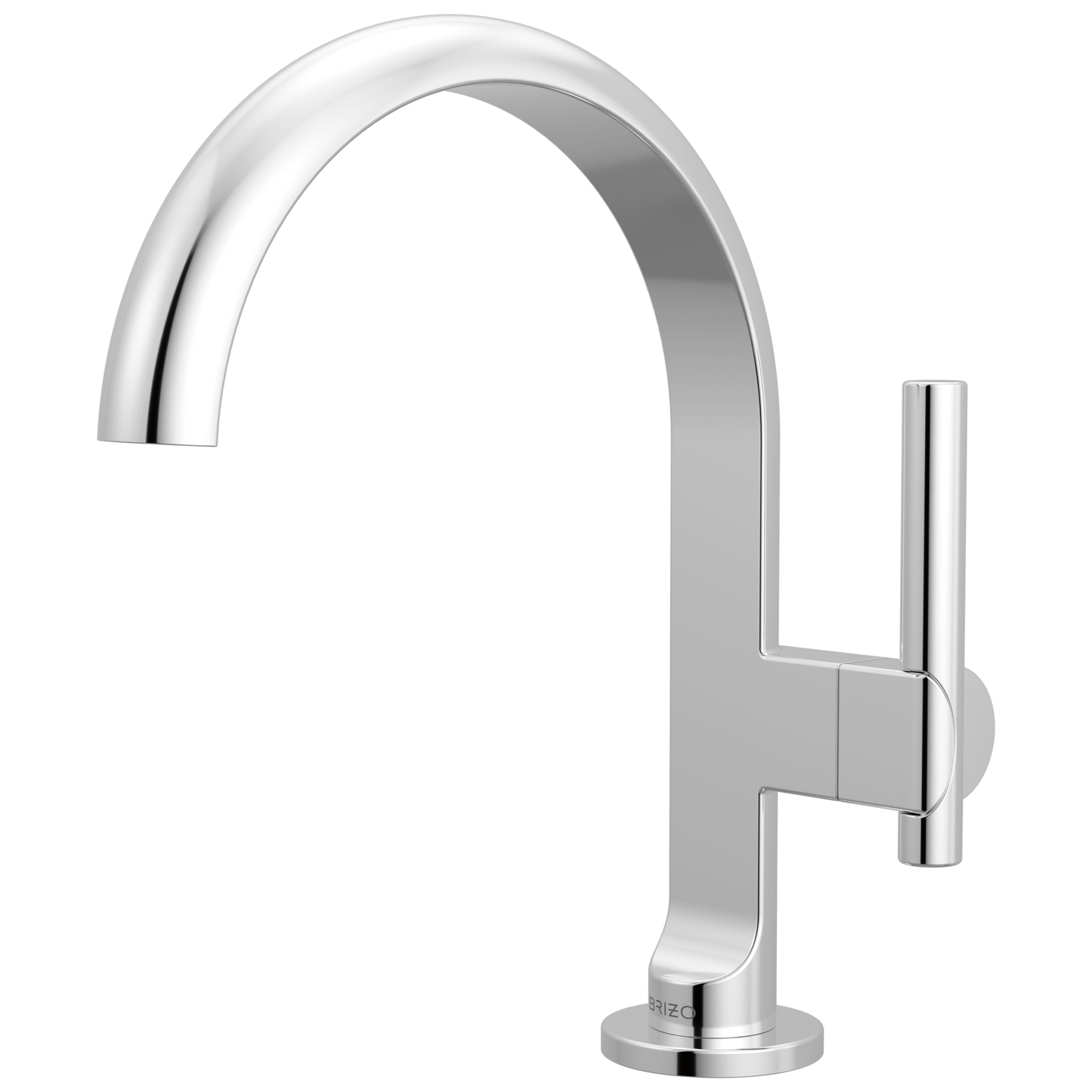 Brizo Roccesco 650110LF Single-Handle Lavatory Faucet with Arc Spout - Chrome