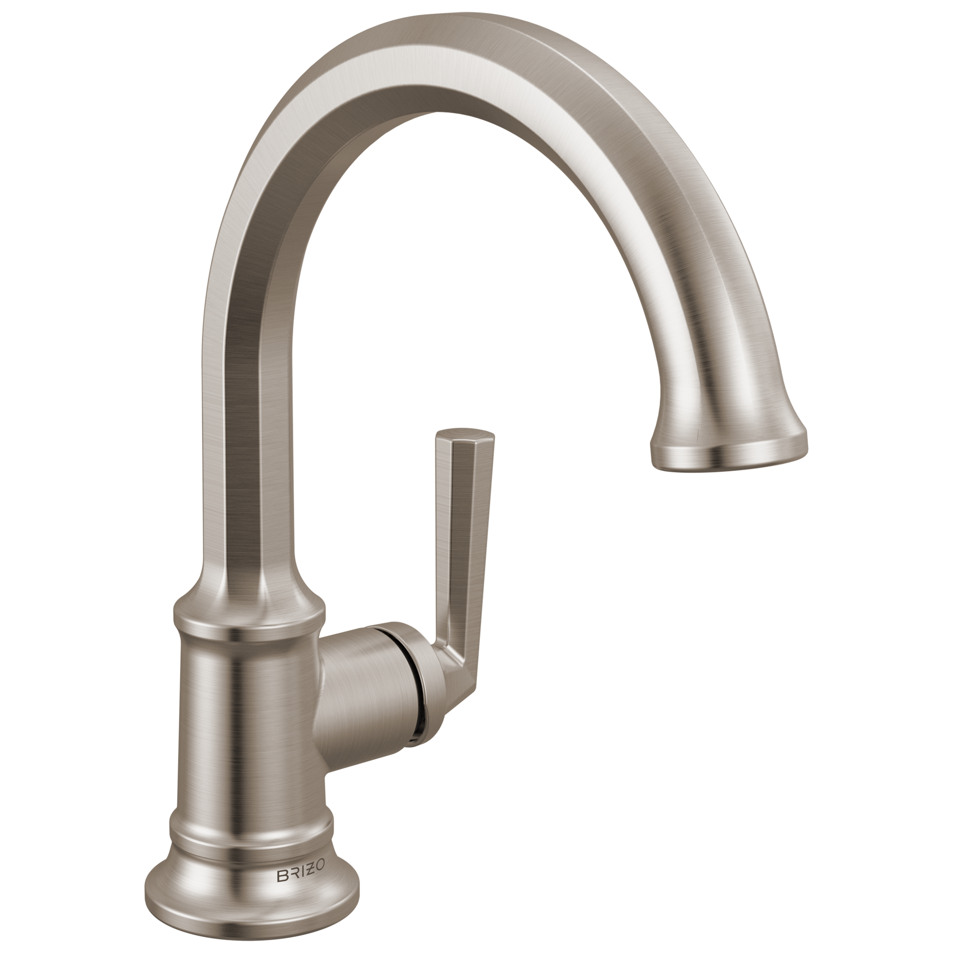 Brizo Beauclere 65065LF Single-Handle Lavatory Faucet 1.2 GPM - Luxe Nickel