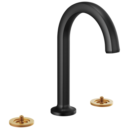 Widespread Lavatory Faucet with Arc Spout - Less Handles