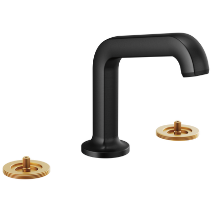 Widespread Lavatory Faucet with Angled Spout - Less Handles