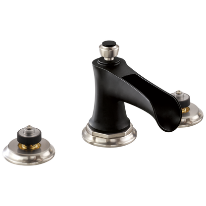 Widespread Lavatory Faucet with Channel Spout - Less Handles 1.2 GPM