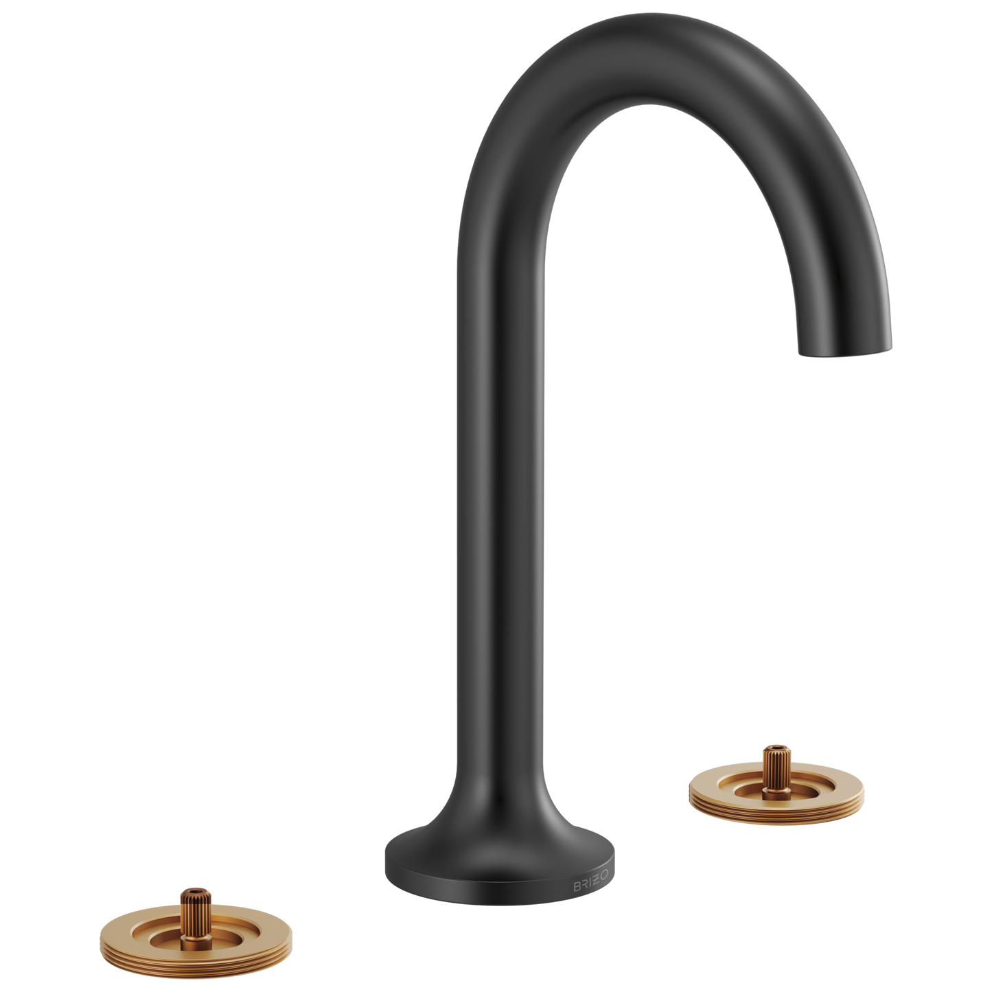 Brizo Odin 65375LF Widespread Lavatory Faucet - Less Handles 1.2 GPM - Matte Black
