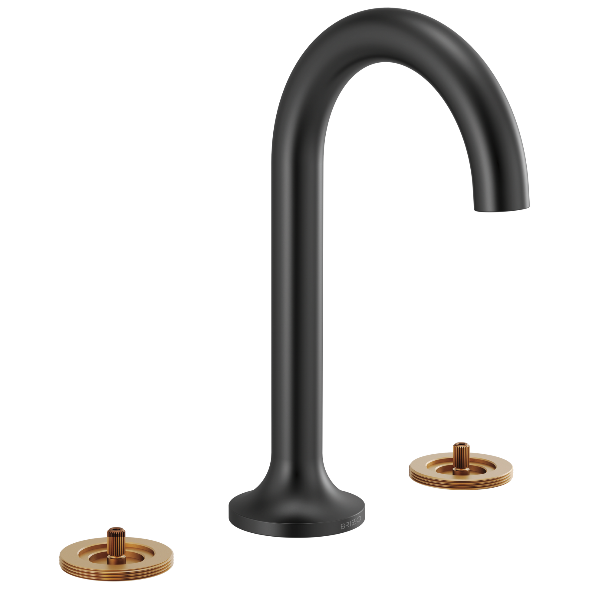 Brizo Odin 65375LF Widespread Lavatory Faucet - Less Handles 1.2 GPM - Matte Black