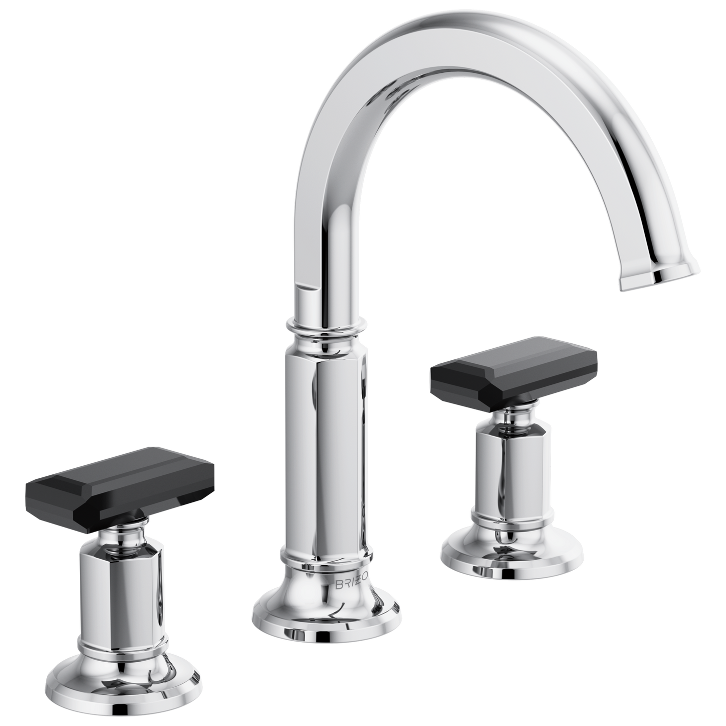 Brizo Invari 65376LF Widespread Lavatory Faucet with Arc Spout - Less Handles 1.2 GPM - Chrome