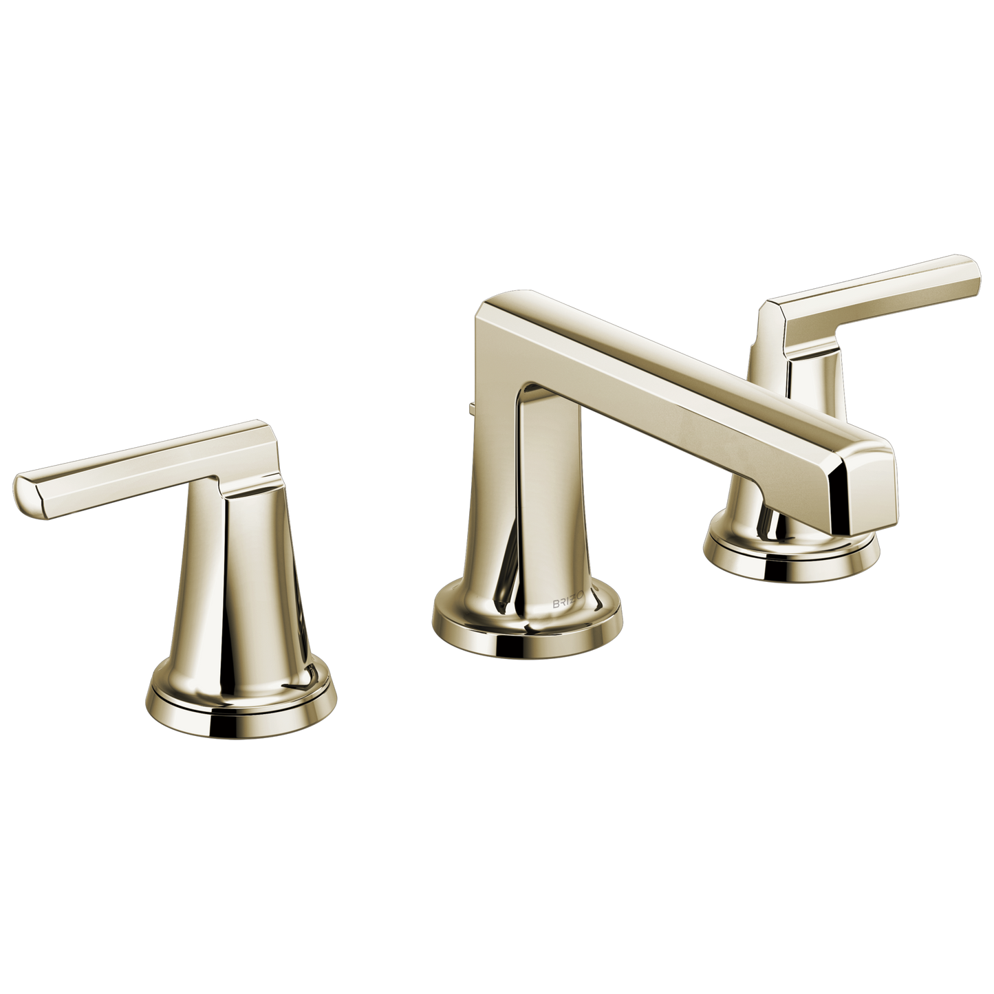 Brizo Levoir 65397LF Widespread Lavatory Faucet with Low Spout - Less Handles 1.2 GPM - Polished Nickel