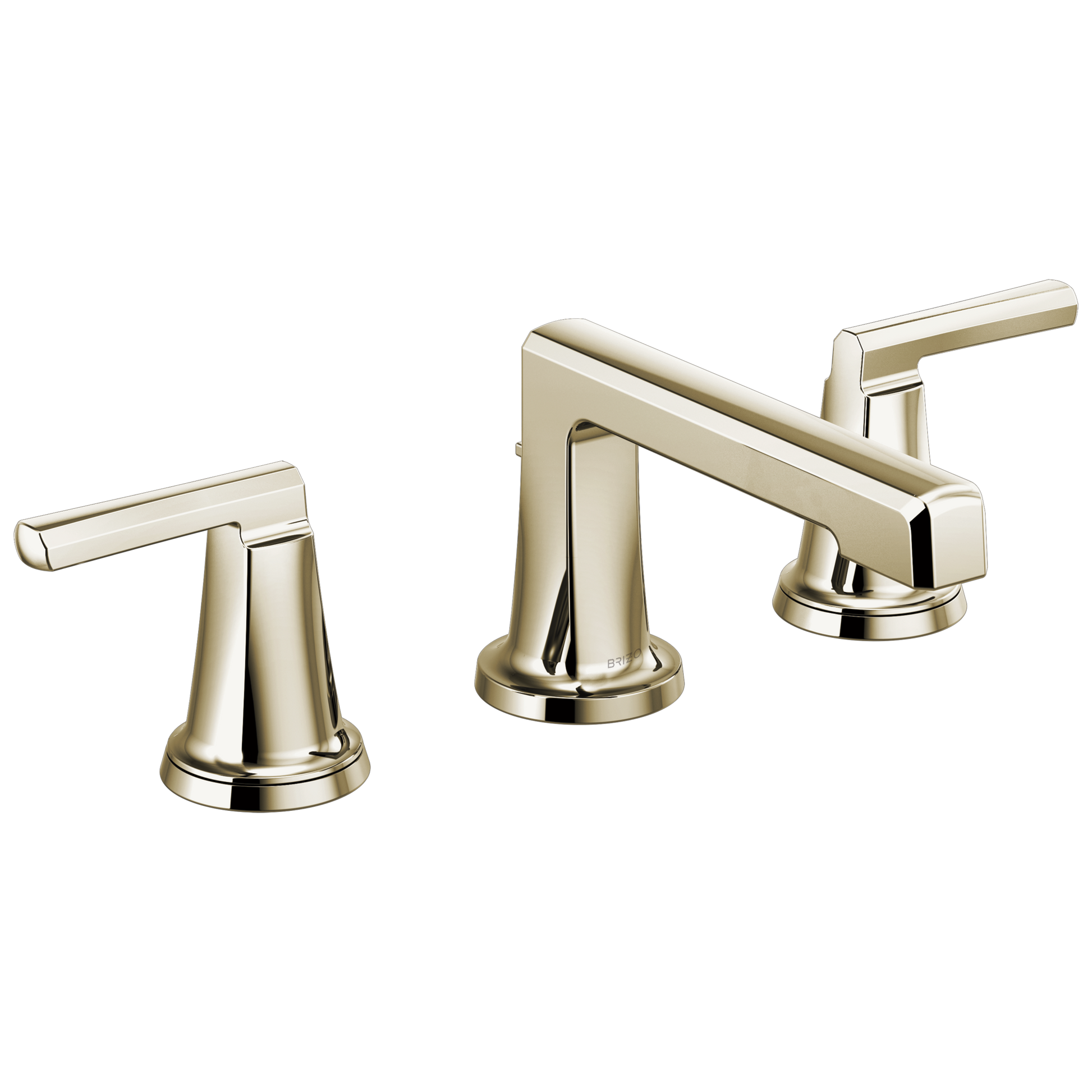 Brizo Levoir 65397LF Widespread Lavatory Faucet with Low Spout - Less Handles 1.2 GPM - Polished Nickel