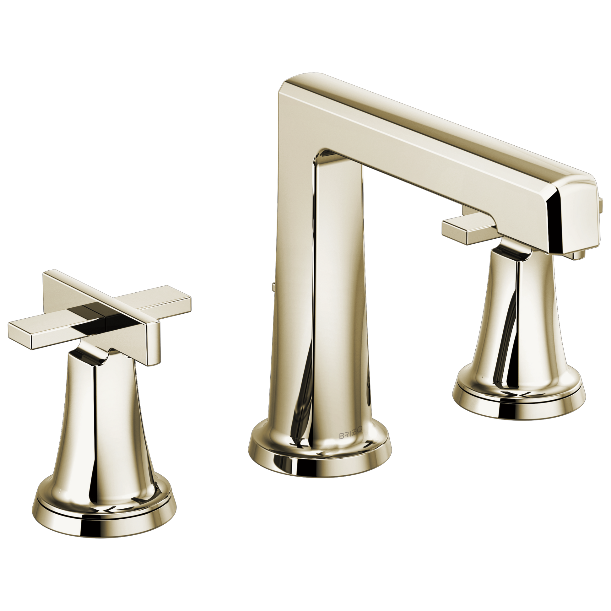 Brizo Levoir 65398LF Widespread Lavatory Faucet with High Spout - Less Handles 1.2 GPM - Polished Nickel