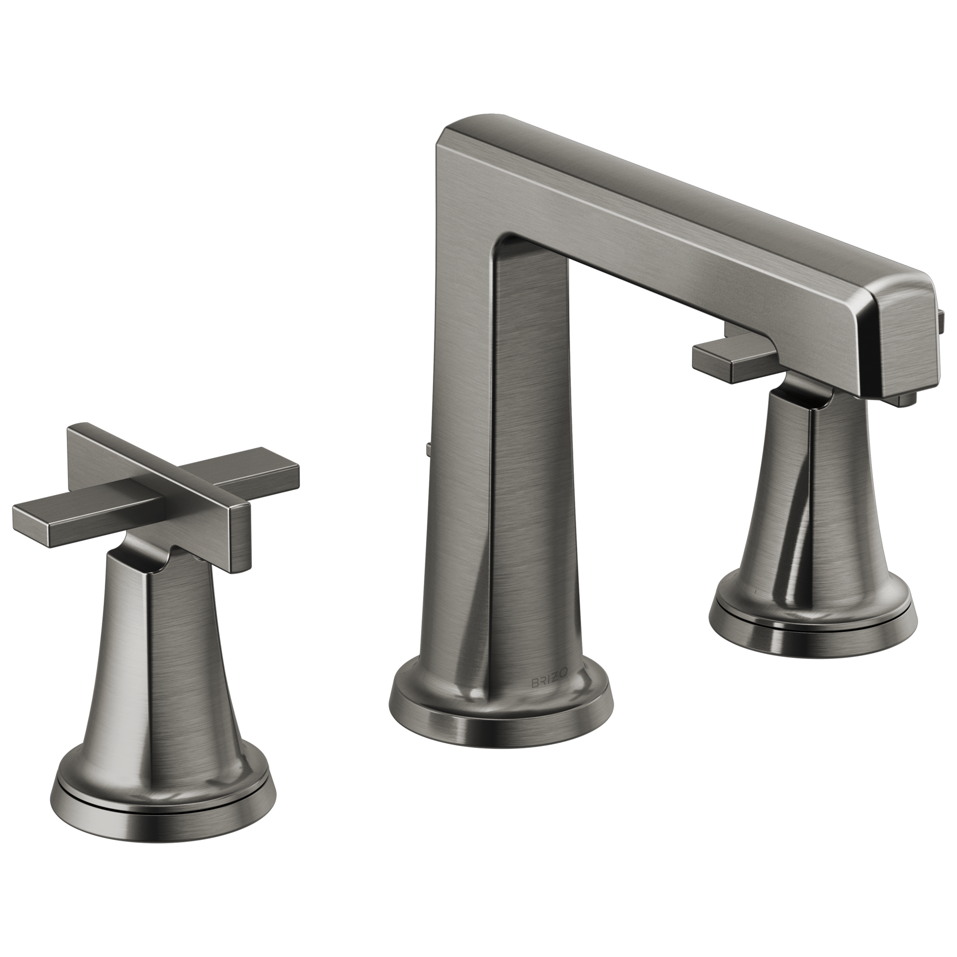 Brizo Levoir 65398LF Widespread Lavatory Faucet with High Spout - Less Handles 1.2 GPM - Luxe Steel