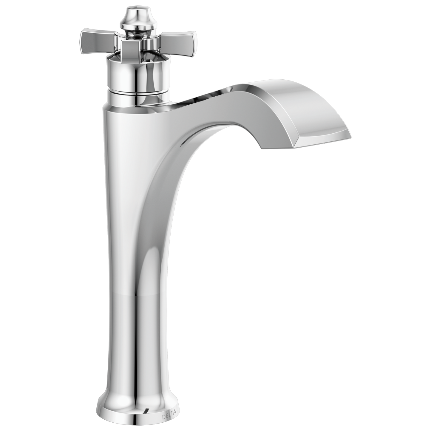 Single Handle Mid-Height Vessel Bathroom Faucet