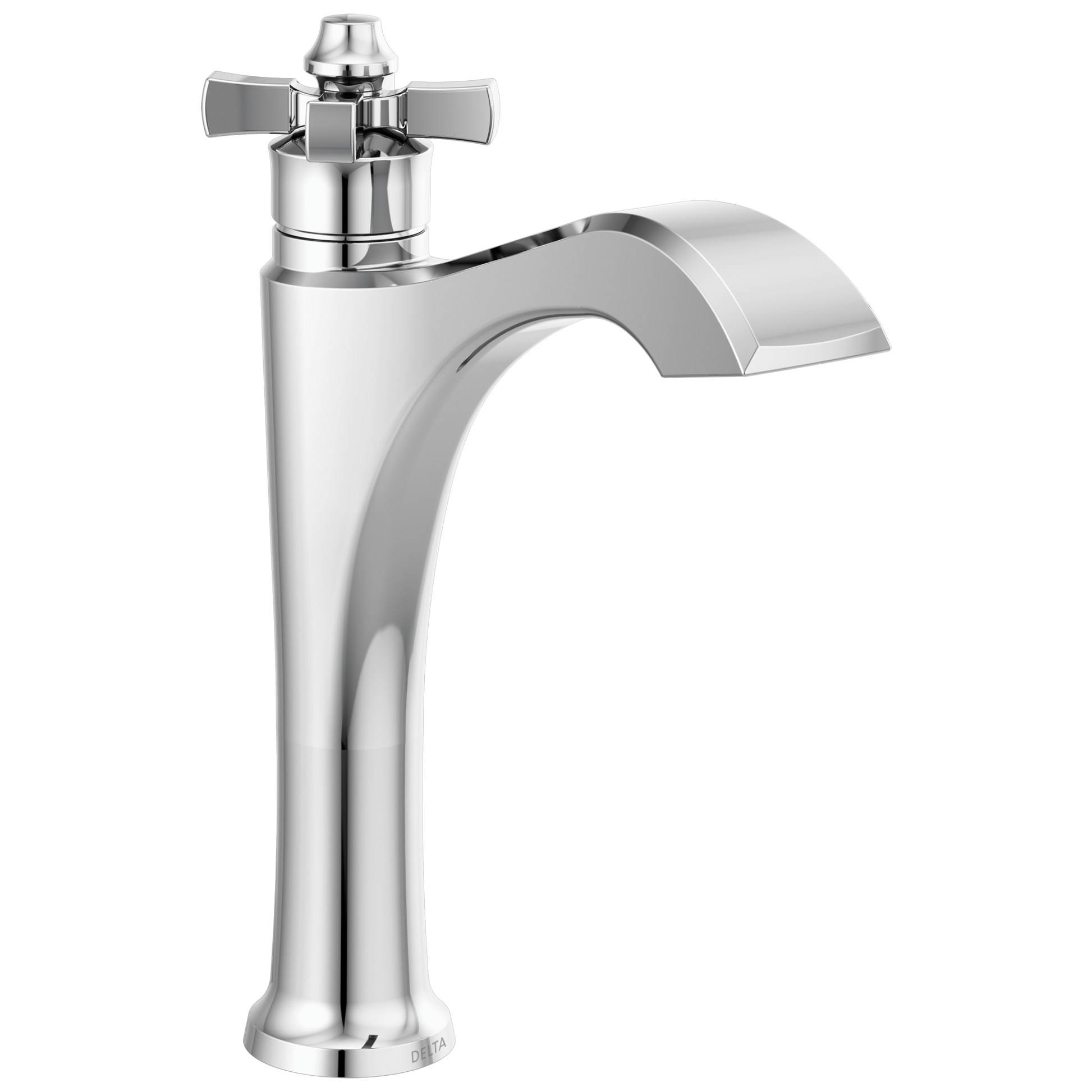Single Handle Mid-Height Vessel Bathroom Faucet