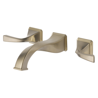 Brizo Virage: Two-Handle Wall Mount Lavatory Faucet 1.2 GPM