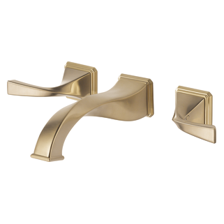 Brizo Virage: Two-Handle Wall Mount Lavatory Faucet 1.5 GPM