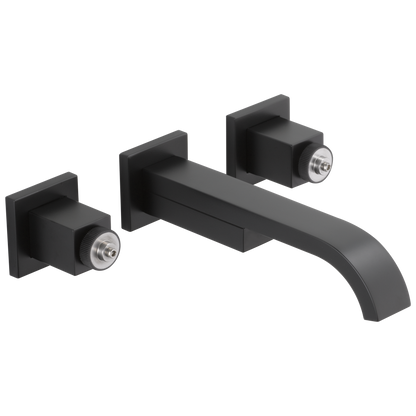 Two-Handle Wall Mount Lavatory Faucet - Less Handles 1.2 GPM