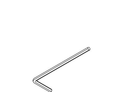KOHLER K-66637 Wrench, .156 Allen