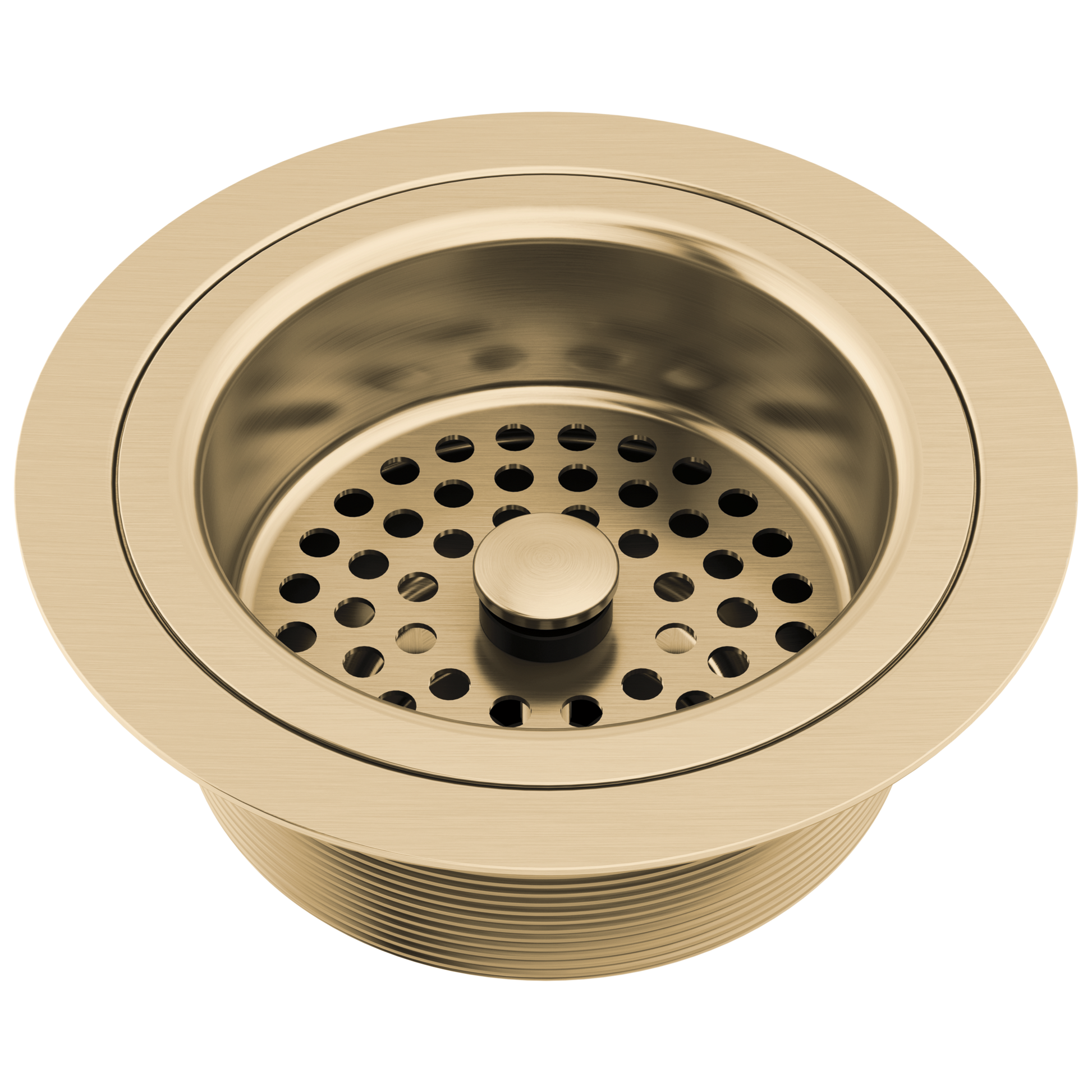 Brizo Other 69052 Kitchen Sink Flange with Strainer - Luxe Gold