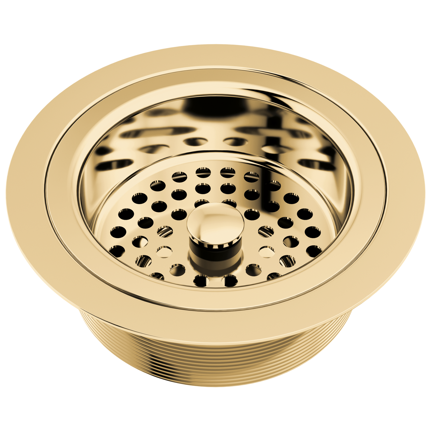 Brizo Other 69052 Kitchen Sink Flange with Strainer - Polished Gold
