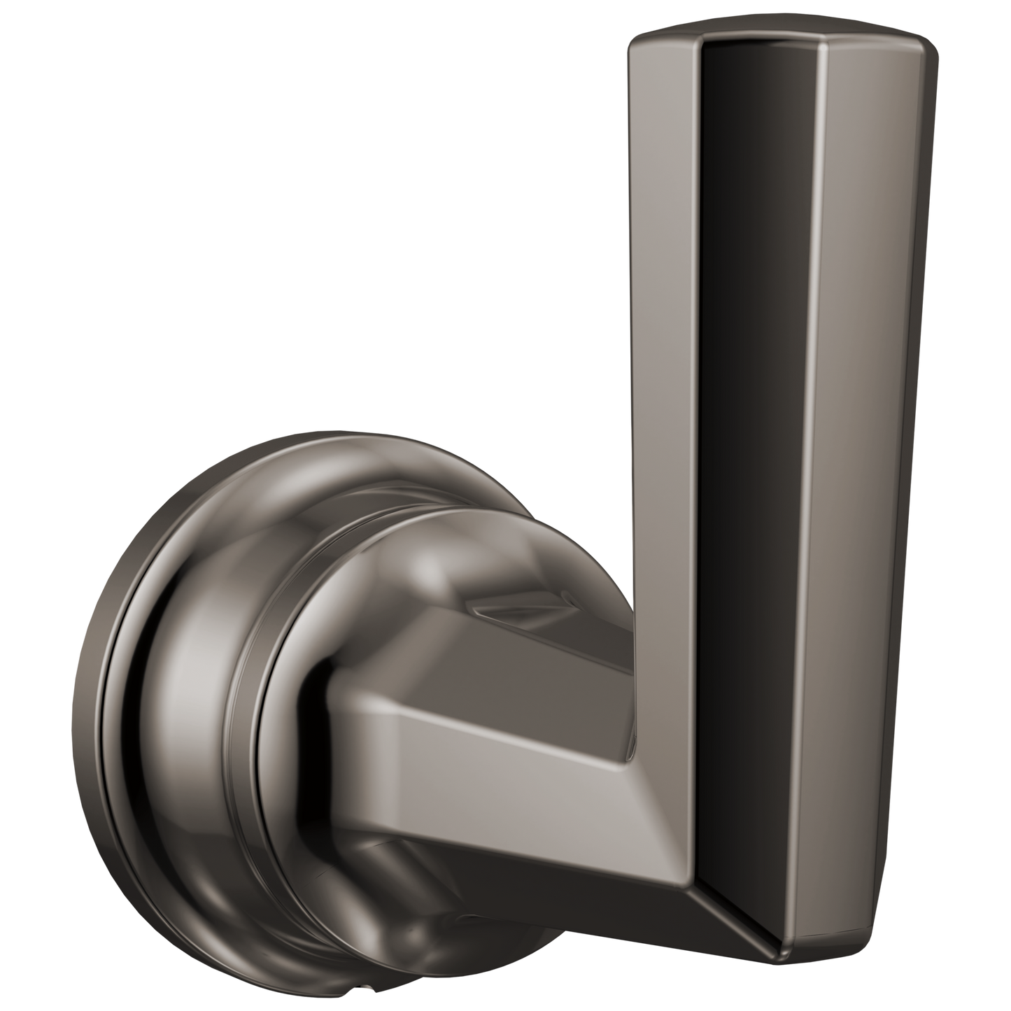 Brizo Beauclere 693465 Single Robe Hook - Brilliance Black Onyx