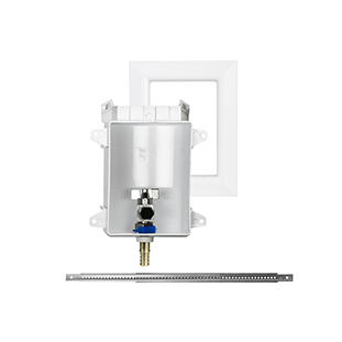 Sioux Chief 696RG1000XF 1/2" PEX Crimp x 1/4" Compression Ice Maker Outlet Box | OxBox