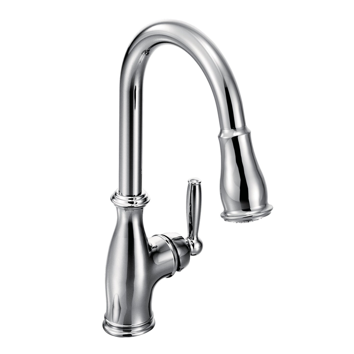 one-handle pulldown kitchen faucet