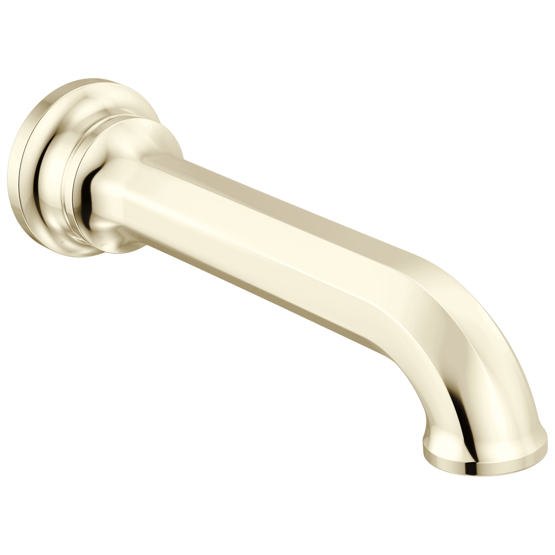 Brizo Beauclere 73665 Non-Diverter Tub Spout - Polished Nickel