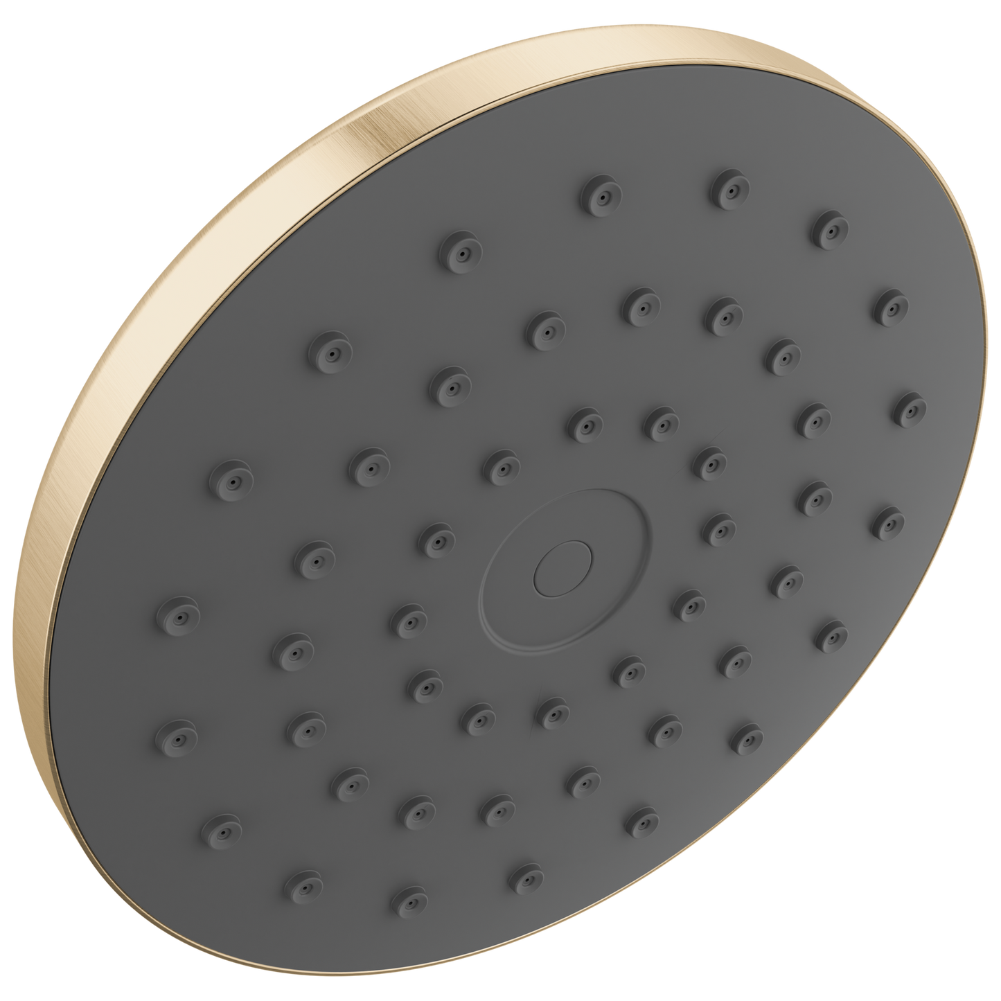 Delta Universal Showering Components 75103CZ PivotPro Raincan Shower Head with TouchClean Spray Face - Champagne Bronze