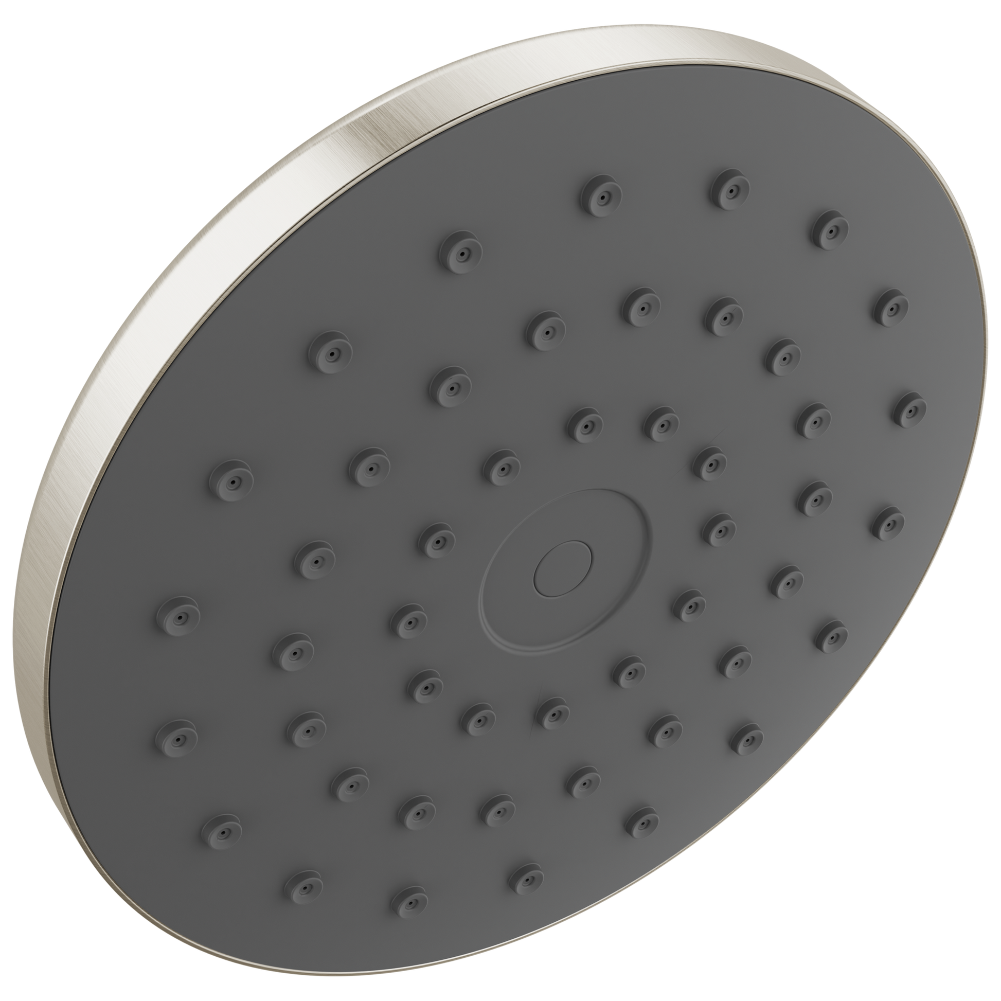 Delta Universal Showering Components 75103SN PivotPro Raincan Shower Head with TouchClean Spray Face - Spotshield Brushed Nickel