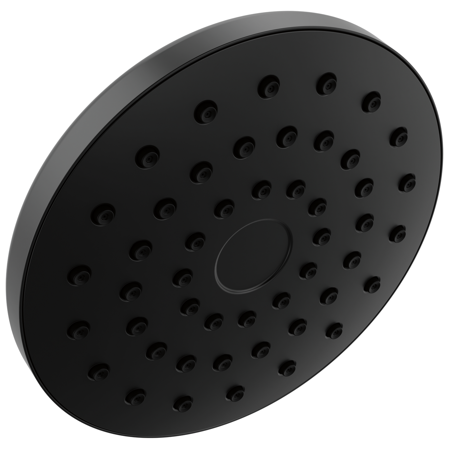 Delta Universal Showering Components 75104BL PivotPro Raincan Shower Head - Matte Black