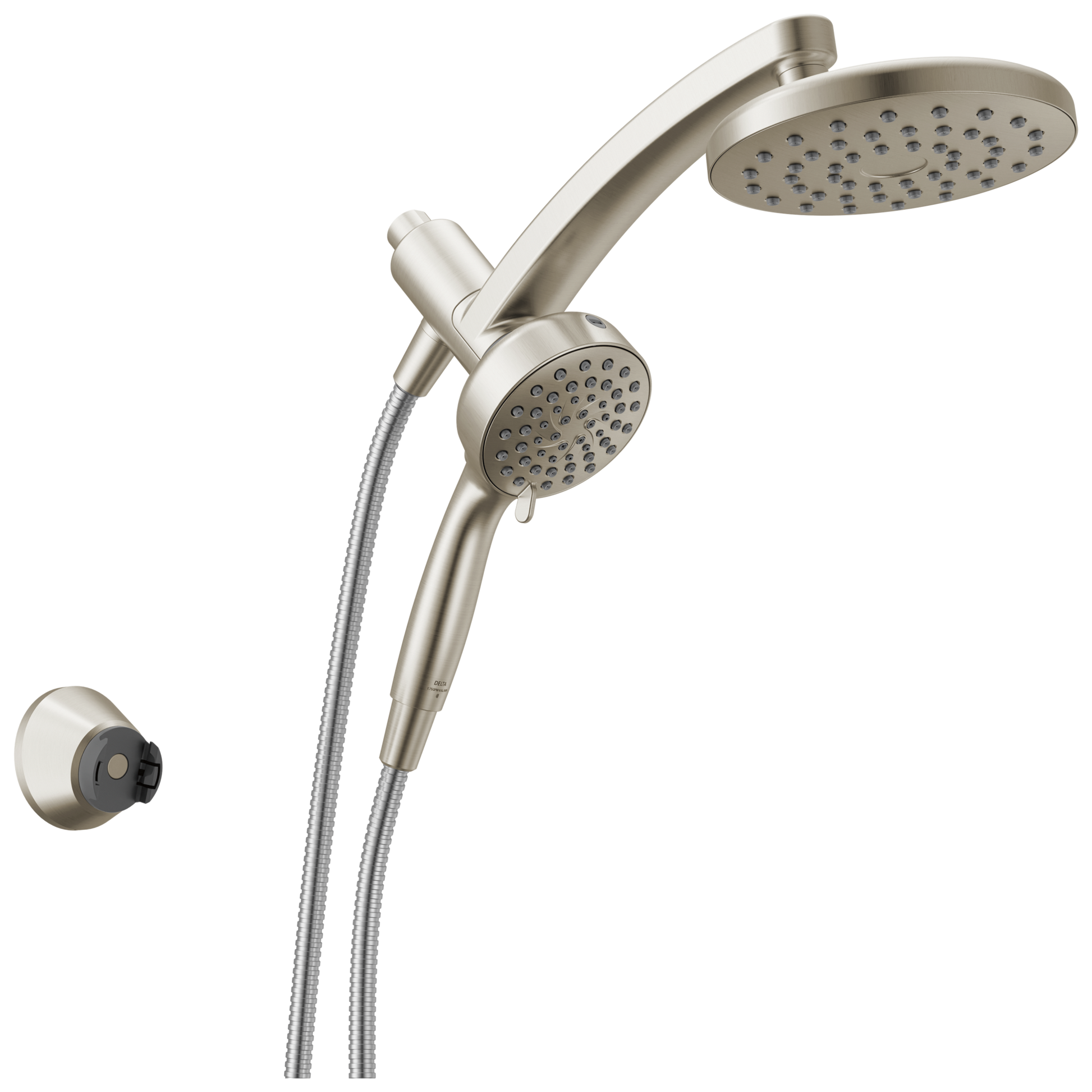 Delta Universal Showering Components 75649SN PivotPro 3-in-1 Combination Shower - Spotshield Brushed Nickel